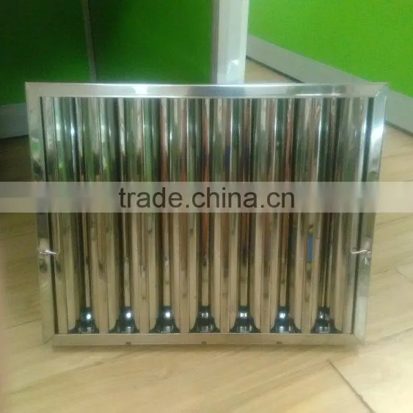 Restaurant/Hotel Use Baffle Filter/Stainless Steel Kitchen Range Hood Baffle Filter photo-4