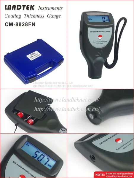 Car Paint Meter CM-8828FN F&NF 0-1250um/0-50mil photo-2