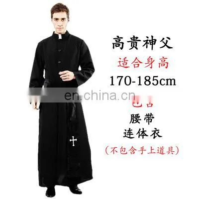 In Stock Sexy Priest and Nun Costume photo-4