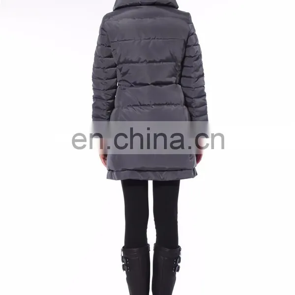 2016 New Arrival Woman Long Europe Style Womens Plain Black Jacket photo-6