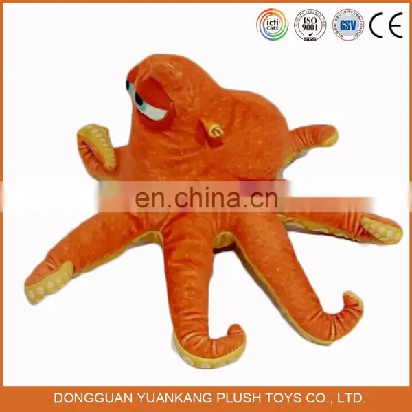 Hot Sale Cute Plush Sea Animal Stuffed Custom Red Octopus Toy photo-2