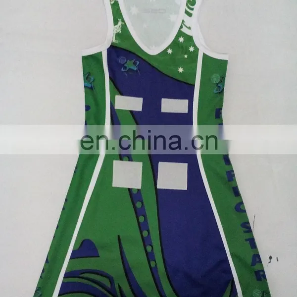 100% Polyester Netball Dress Netball Uniform photo-2