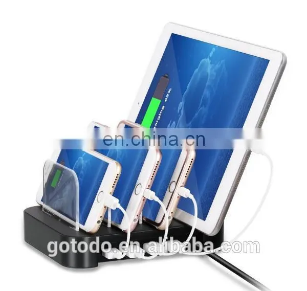 Hign End Multi Port Usb Charger Box Convenient for Mobile Charging Stand photo-6