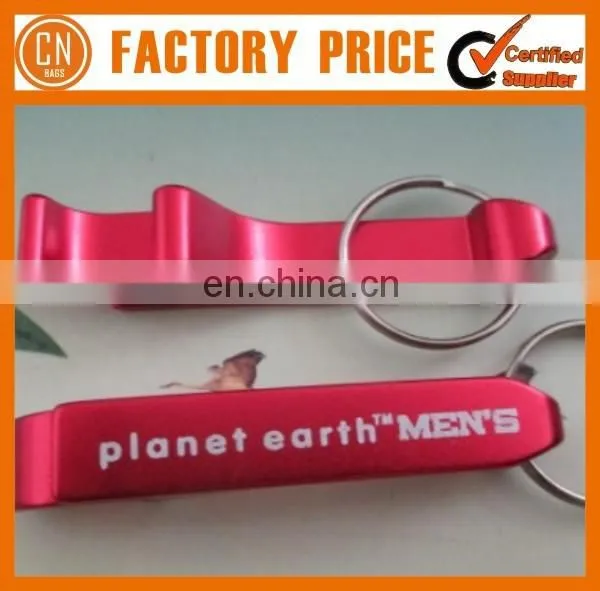 Popular Good Quality Custom Beer Bottle Opener Keychain