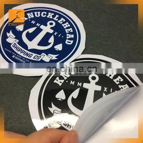 Vinyl Sticker / Clear PVC Sticker / Window Cling Decal Custom Full Printed Any Size,color and Design photo-3