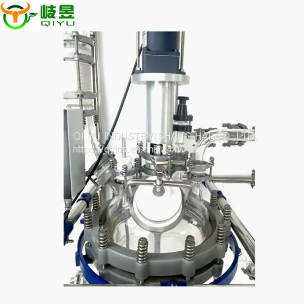 50L Chemical Double Collection Bottle Glass Reaction System Lab Reactor photo-4