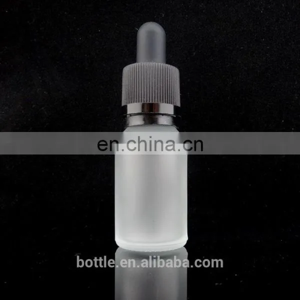 1oz (30ml)frosted Boston Round Glass Bottle With Glass Dropper photo-3