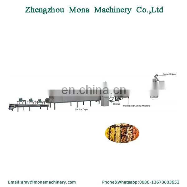 Industrial Hollow Goods Production Line Italy Macaroni Making Machine photo-3