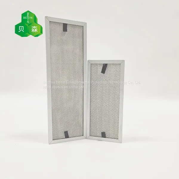Oil Fume Removal Filter Manufacturer Customized Primary Metal Filter