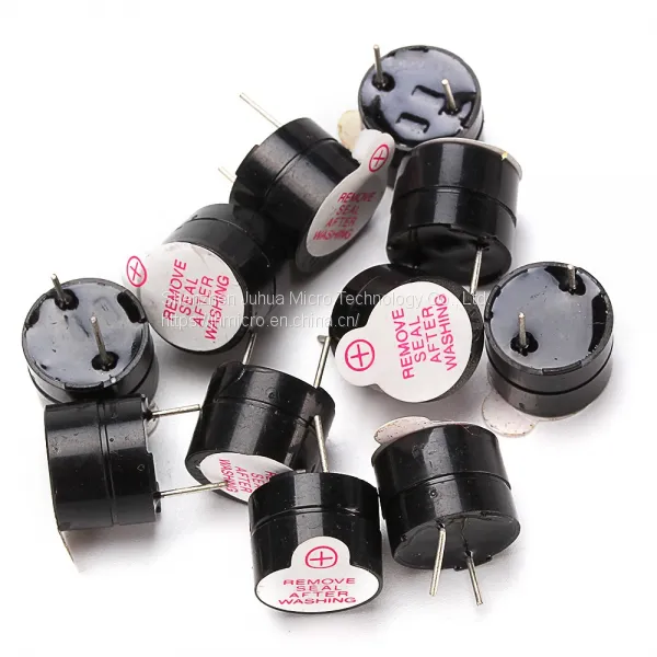 Electromagnetic Buzzer Active 12V Pin Type Buzzer Piezo Passive Buzzer for Ring Small PCB Mountable photo-2