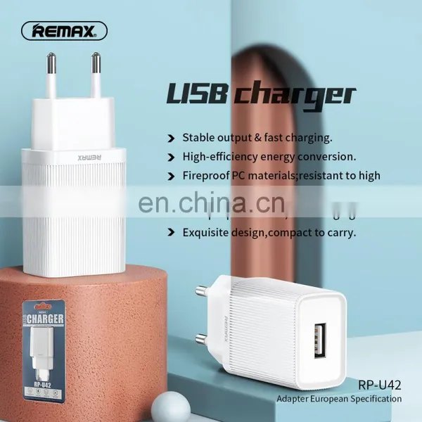 Remax RP-U42 Adapter Quick Charge Stable Output Single USB Charger photo-5