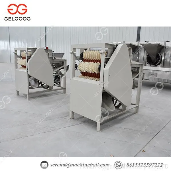Almond Skin Peeler Machine 0.75kw Power Almond Skin Removing Machine photo-2
