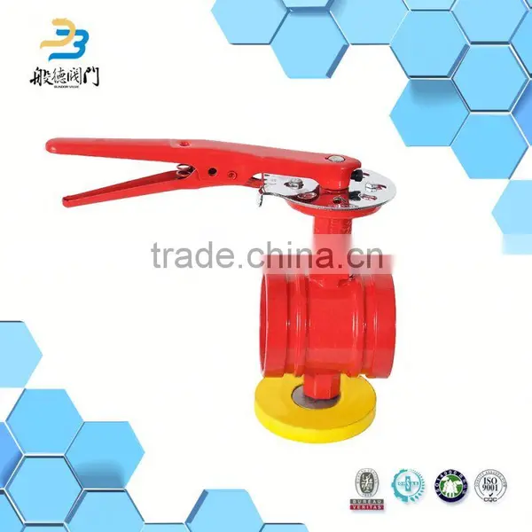 O Ring Grooved End Butterfly Valve Suppliers photo-3