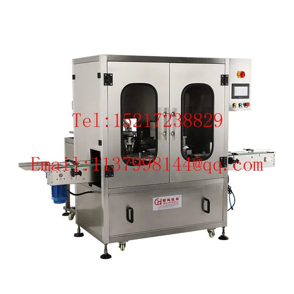 High Quality Small Volume Lyophilized Powder/essential Oil Filler Automatic Bottle Filling and Caping Packing Machine Line photo-3