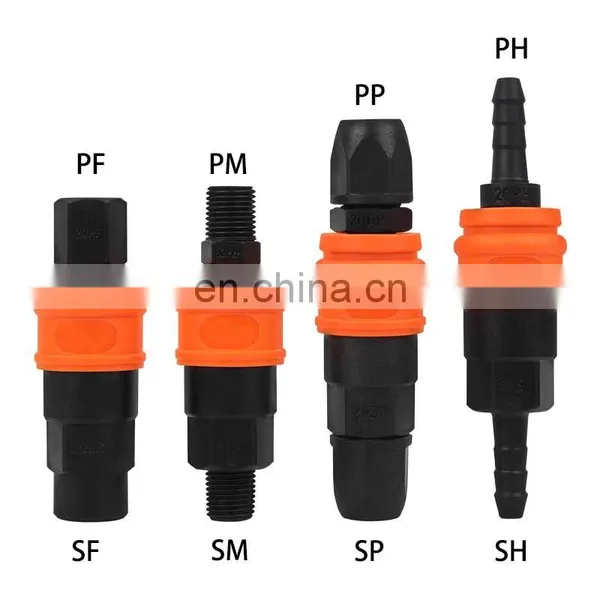 C Type Quick Connector Pneumatic High Pressure Coupling PP20 SP20 PF20 SF20 PH20 SH20 PM20 SM20 Air Pump Compressor Accessories photo-2
