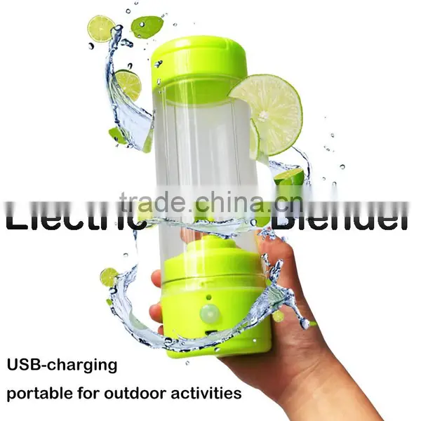 Mini Travel Blender/400ml Travel Juice Blender BPA Free/Multi-functional Fruit Processor Blender photo-2