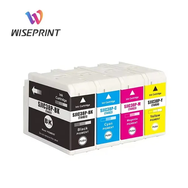 Патроны чернил SJIC38 T44E1 T44E2 совместимые по цвету для Epson CW-C6030A CW-C6030P