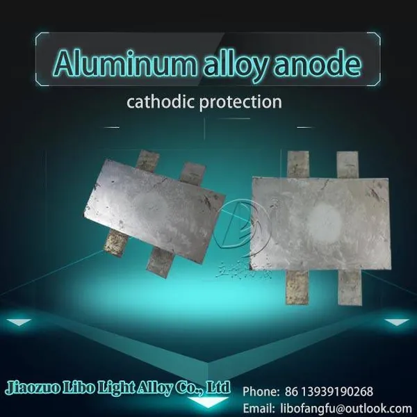 Aluminium Alloy Sacrificial Anodes for Seawater Cooling Systems Good Stock photo-5