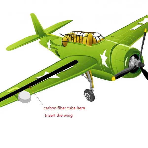 High Stiffness Carbon Fiber Wing Tubes for rc Plane Custom Carbon Tube Made in China photo-2