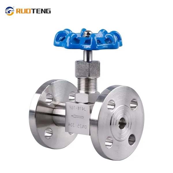 [Ruoteng] Heavy Duty Globe Valve High Pressure Stainless Steel 304 Flanged Needle Valve photo-4