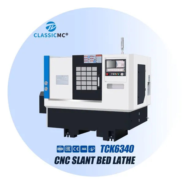 Прямая продажа от завода токарный ЧПУ станок Tck6340 с наклонной станиной из металла