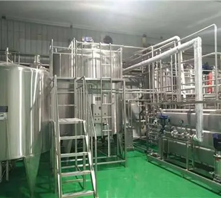 UHT Milk Processing Line Soymilk Making Machine photo-3