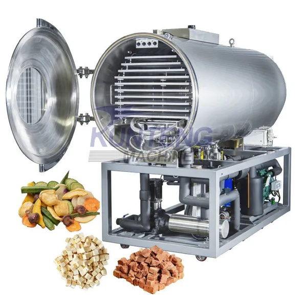 Large Capacity Industrial Scale Food Freeze Dryer Vacuum Lyophilize Drying Machine