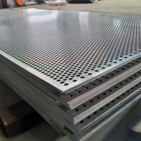 Custom Perforated Metal Sheet Round Hole for Cellular Concrete Wall - Aluminum, Stainless Steel, Copper photo-5