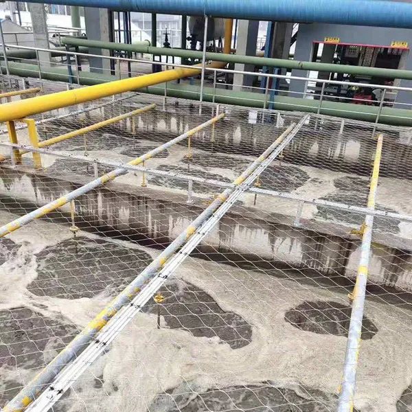 Sewage Treatment Pool Protective Net 304 Stainless Steel Wire Rope Net Stretchable Flexible Fall Prevention Net Manufacturer
