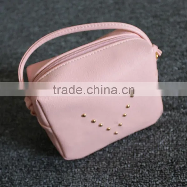 3 Colors Shoulder Bag Handbag Round Shape Popular Quality Wash Bags photo-3