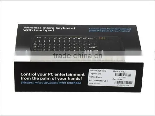 Palm-sized Mini Bluetooth Keyboard With Touchpad/flashlight/Backlit Keys for Ipad/iphone/laptop photo-6