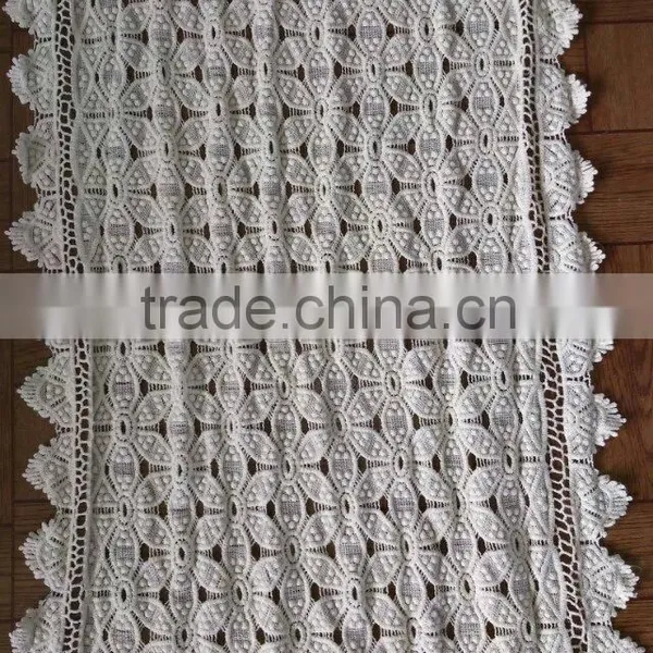 Cheap Lace Fabric Cotton Embroidery Lace Trim Lace Design for Dress Accessory photo-3
