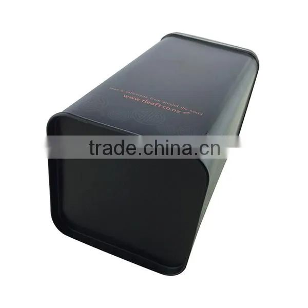 Large Square Tin Cans for Tea, Tea Tin Box Custom Logo, Coffee Beans Tin Cases photo-4