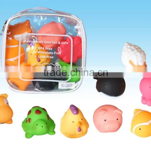 Bath Toys Set, PVC Bag Packing. Water Squirter photo-5