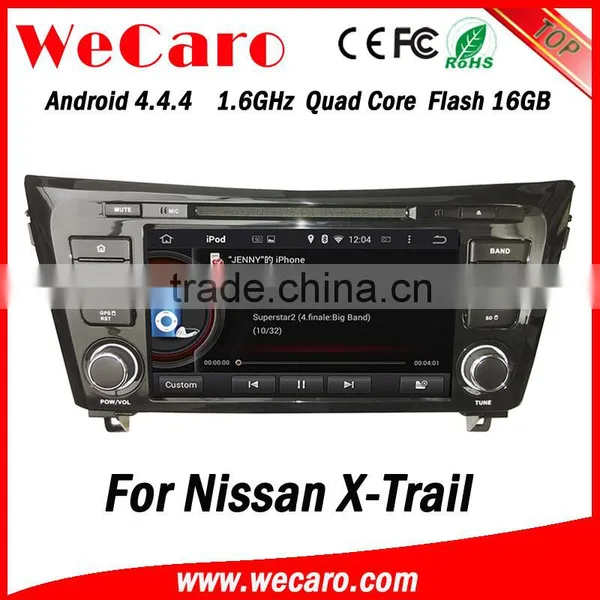 Wecaro WC-NU8052 Android 4.4.4 Car Dvd for Nissan X-trail Car Radio Navigation System 2014 3G Wifi Playstore photo-2