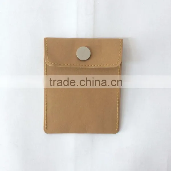 2016 New Washable Kraft Paper Bag IC ID Card Holder photo-2