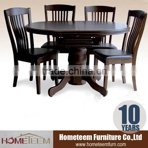 Round Dining Table in Custom Made Wood Furniture