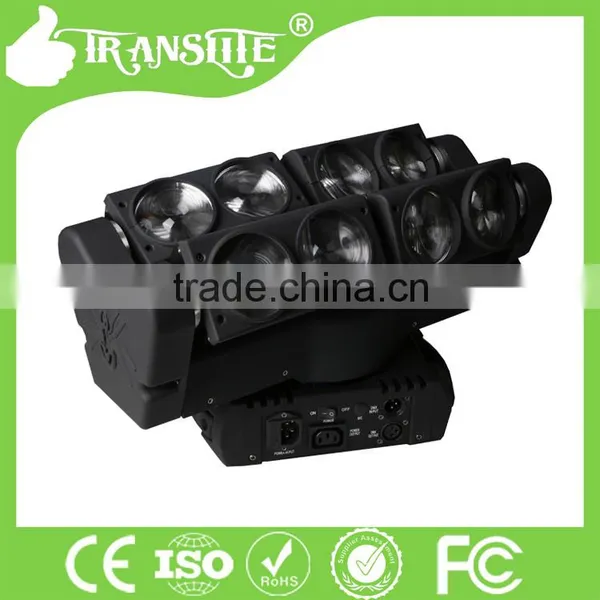 Led Stage Uplight 4in1 RGBW 8*10W Led Stage Lighting Effect Spider Light Led Moving Beam Spider Light Spider Light photo-4