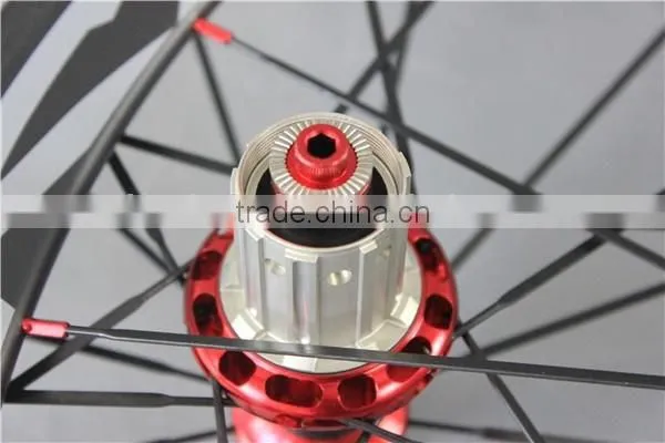 Carbon Clincher Wheelset China Carbon Road Bike Wheelset 38C photo-5