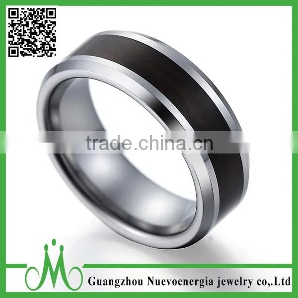 High Quality Black Rings Wholesale Tungsten Black Men Matte Rings Jewelry Size 6-18 photo-4