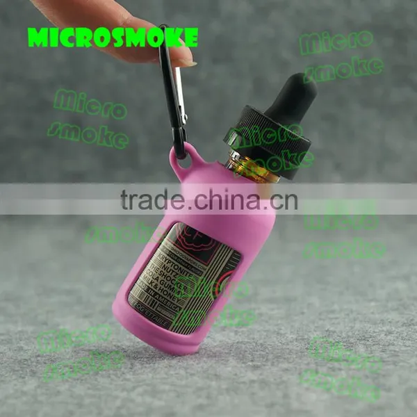 RHS Factory Price Glass 30ml Bottle Silicone Case, Silicone Rubber Skin for 30ml e Liquid Bottle photo-5