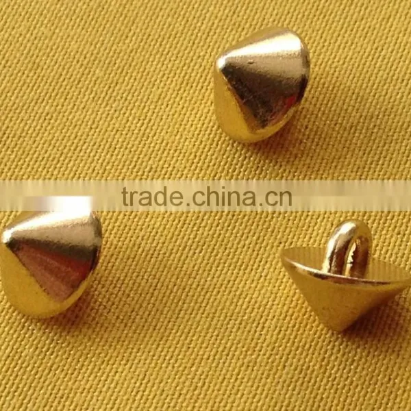14L Conicalness Shape Metal Shank Button For Sweater Wear -- M1600 photo-2