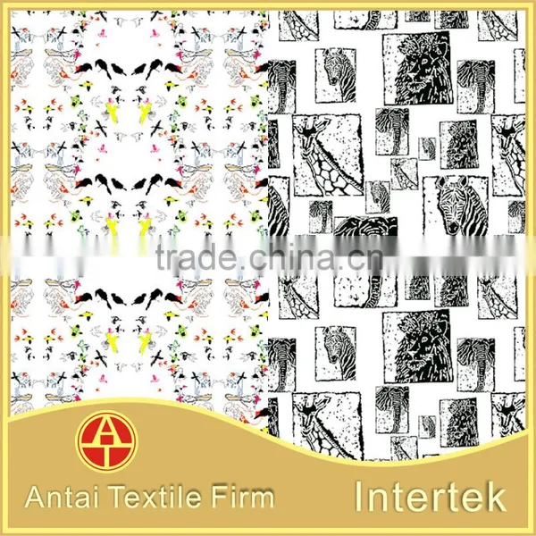 Printed Underwear Fabric /Lovely Animal Pattern Design Printing Fabric for Underwear photo-3
