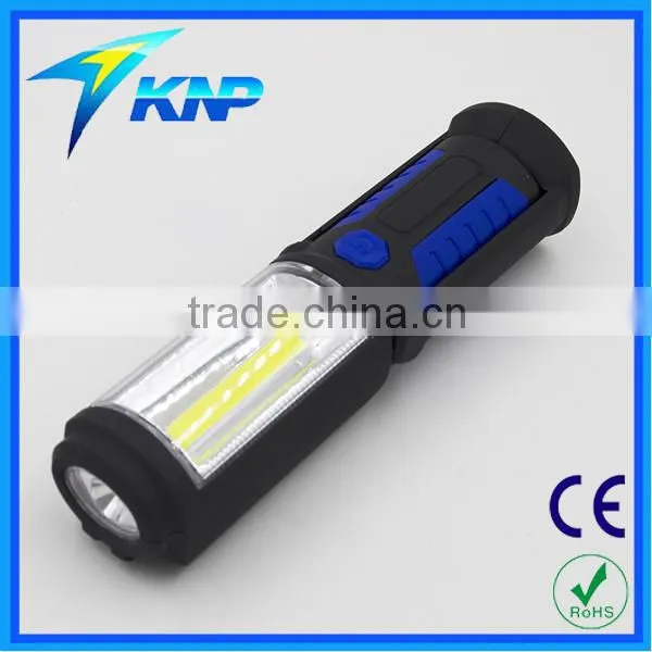 Powerful Magnetic 1W + 3W COB Work Light With Hook And Magnet photo-3