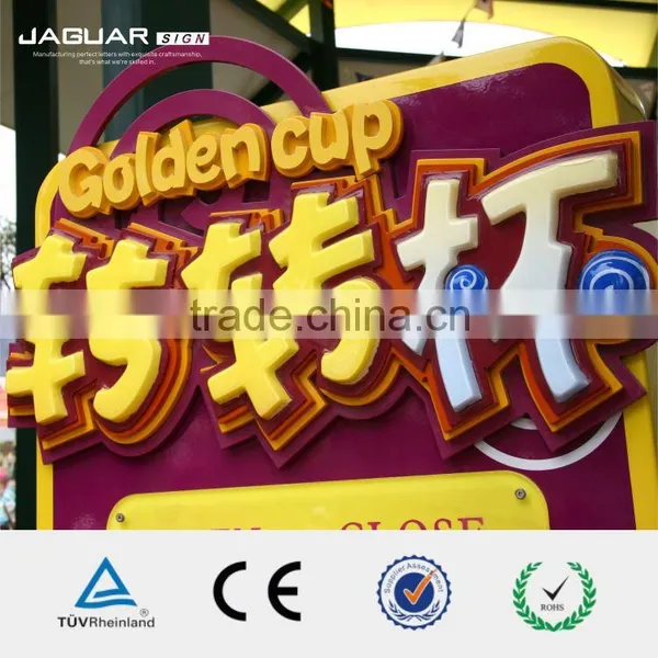 Shop Decoration Vaccum Forming Led Luminous Alphabetical Letter Sign photo-6