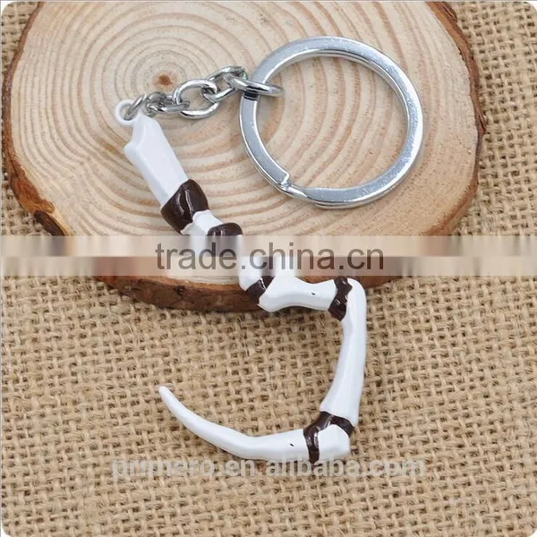 Hot Sale Game Defense Of The Ancients Dota2 Pudge Inscribed Dragonclaw Hook Keychains Keyring photo-2