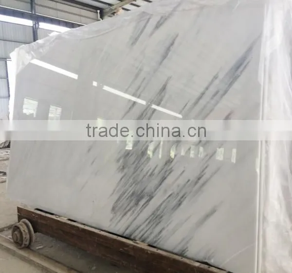 Chinese Factory Baoxing White Marble Slabs Polished