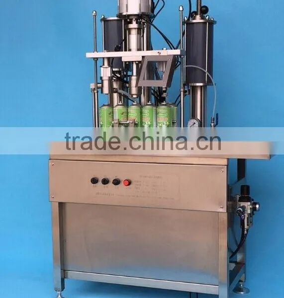 Semi-automatic Aerosol Filling Machine