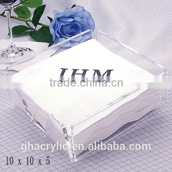 High Transparent Acrylic Tissue Box Cover,customized Acrylic Tissue Box photo-5