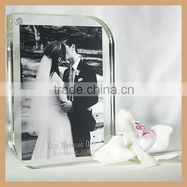 Customized Luxury Clear Acrylic Magnetic Photo Frame for Different Commemoration Day photo-4